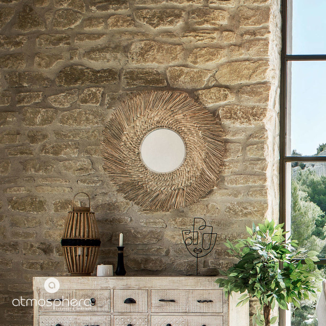 Decor metalic FACE ARTY, 38 cm