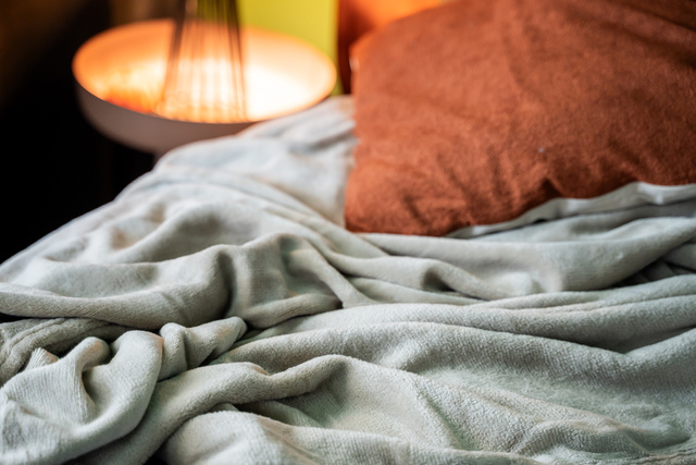 Pătură de lână UNI 180 x 230 cm, bej