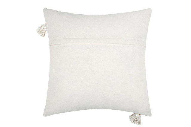 Perna decorativă ZIANA boho cu franjuri, 45 x 45 cm