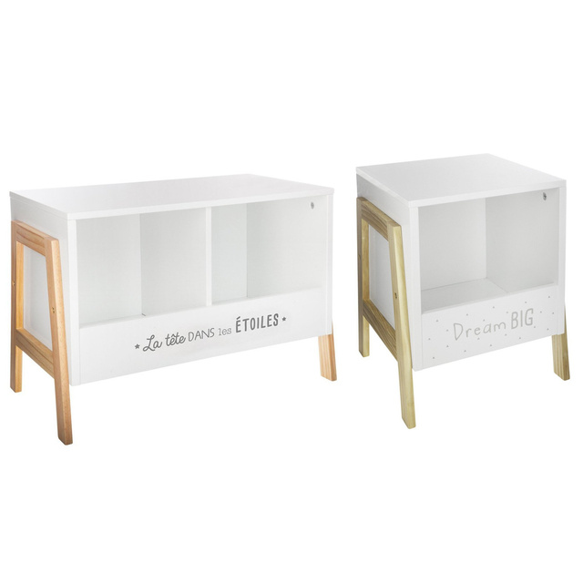 Raft Atmosphera Créateur d'intérieur, 40 x 60 x 30 cm, MDF, Alb/Bej