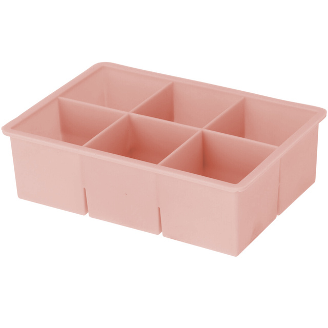 Tava cu gheata pentru 6 cuburi, 16,5 x 11,5 x 5 cm