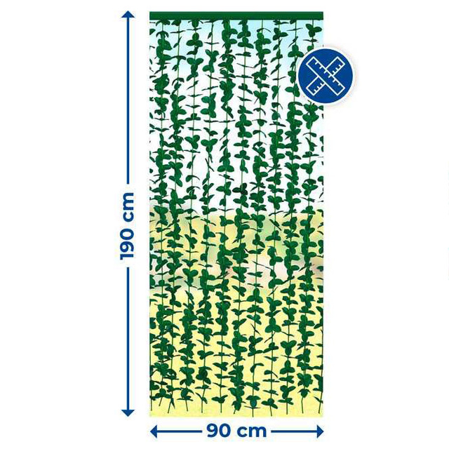 Perdea decorativa pentru ușa Leaves, 90 x 190 cm