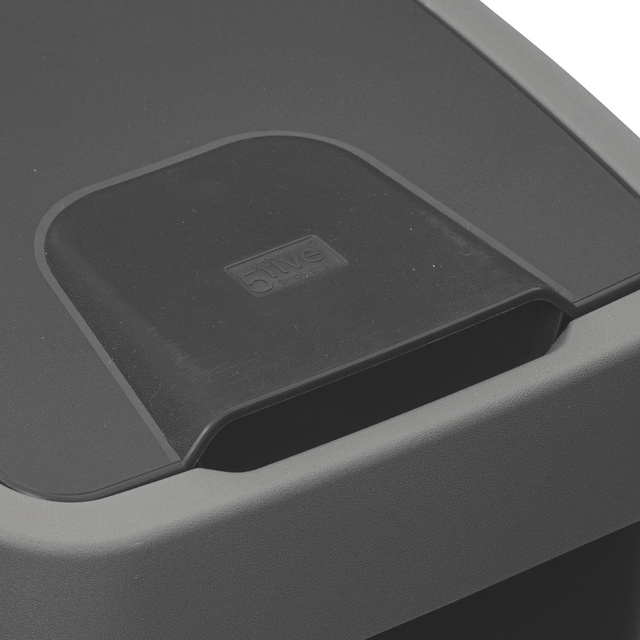 Coș de gunoi din plastic reciclat, 45 l