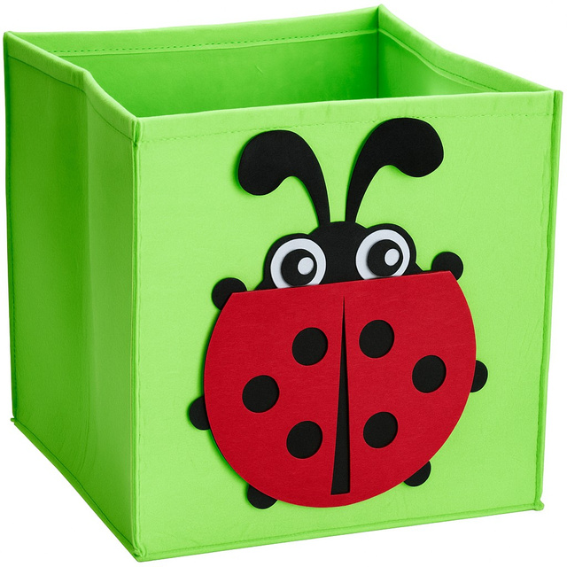 Cutie de jucării din fetru MOLKI, 30 x 30 x 30 cm