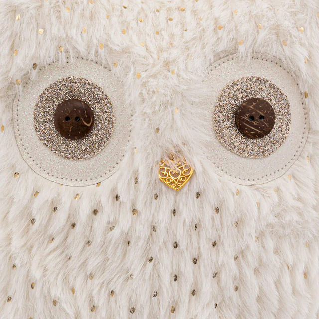 Opritor ușă în formă de bufniță, 20 cm