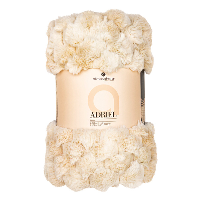 Pătură din blană jacquard Adriel 120 x 160 cm