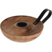 Suport lumanare din lemn de mango, diametru 11 cm