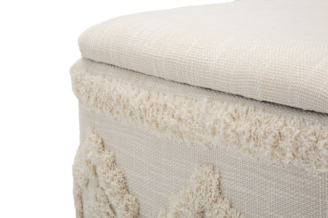 Taburet cu spatiu depozitare, patrat, 40 x 40 cm