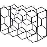 Raft pentru vin, 11 sticle, metal