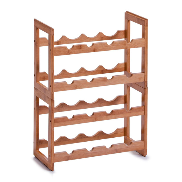 Suport din bambus pentru vin - pentru 8 sticle, ZELLER