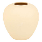 Vază sferică ceramică bej Rily H22