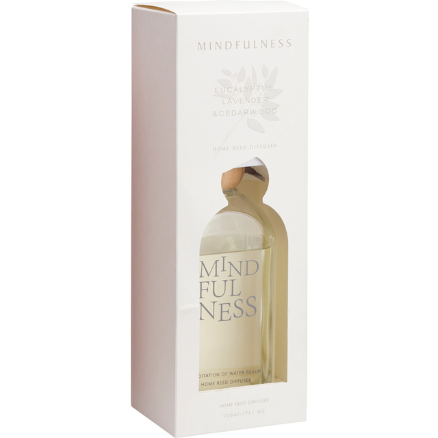 Difuzor de parfum cu bețișoare FUNI, 500 ml, mindfulness