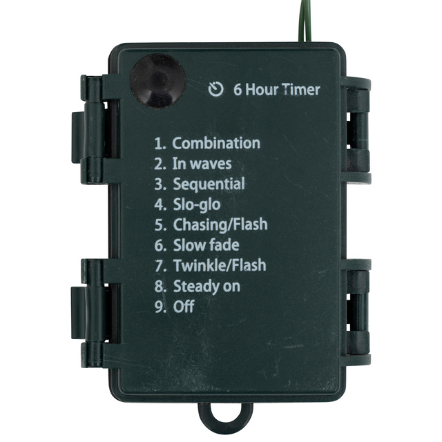 Brad artificial în ghiveci KAPPI, cu luminițe, 50 cm