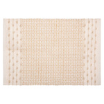 Covor bej Cot Sand, bumbac, boho, 60 x 90 cm