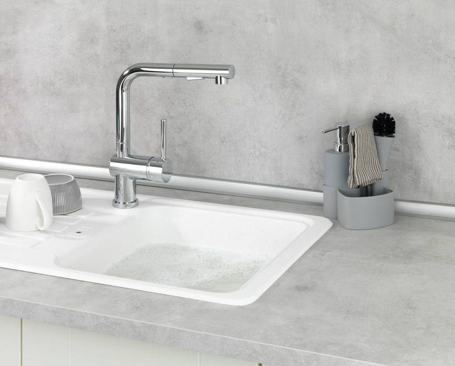 Set de bucătărie EMPIRE GREY, 4 în 1, WENKO, gri