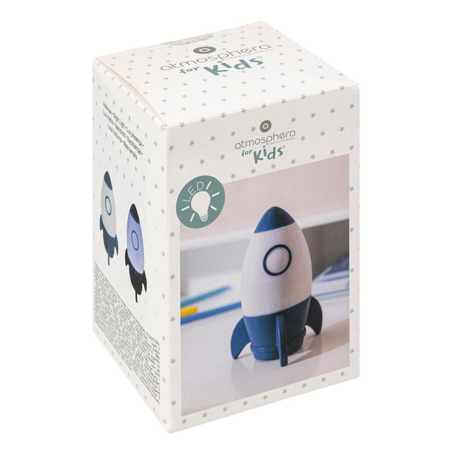 Lampa pentru camera copii racheta spatiala SPACE, 14 cm