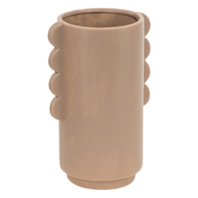 Vază cu urechi ceramică Hind H25 -taupe