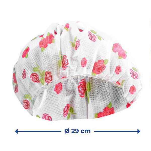 Plasa de par pentru dormit, 2 bucati, Ø 34 cm, model trandafiri