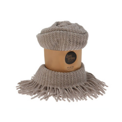 Pătură boho cu ciucuri, tricotată, 120 x 150 cm