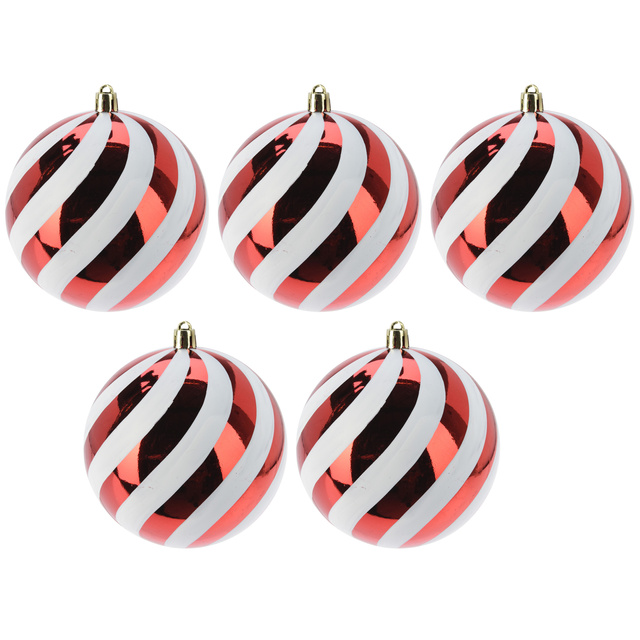 Globuri de Crăciun, indestructibile Ø 8 cm, 10 buc.