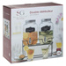 Dozator dublu pentru bauturi pe suport, 4L x 2 bucati incluse