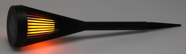 Lampă solară încorporată, 47 cm