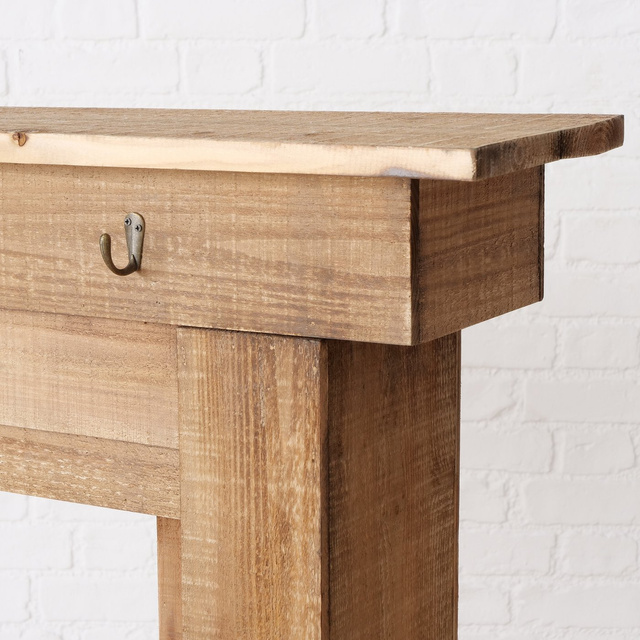 Consola pentru semineu Ferdinand, lemn, 95 x 110 cm