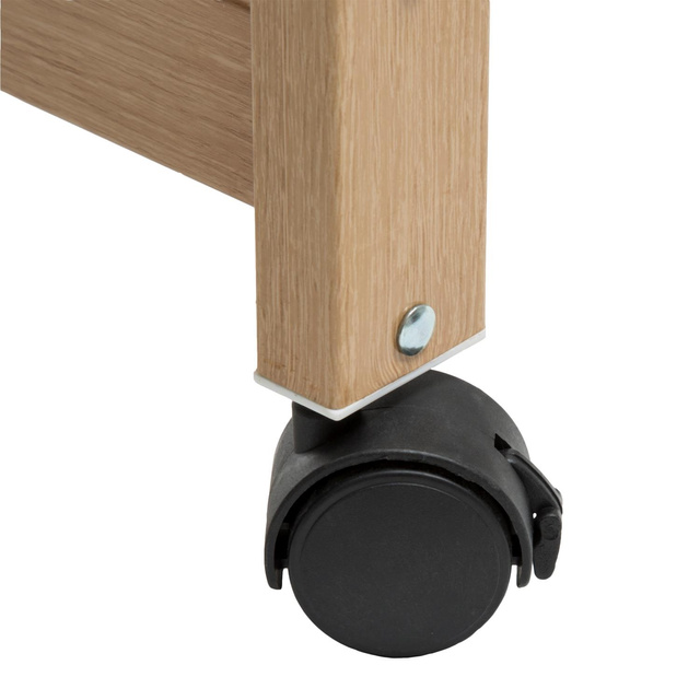 Uscător de rufe pliabil, 2 niveluri, mobil, pe roți