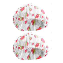 Plasa de par pentru dormit, 2 bucati, Ø 34 cm, model trandafiri