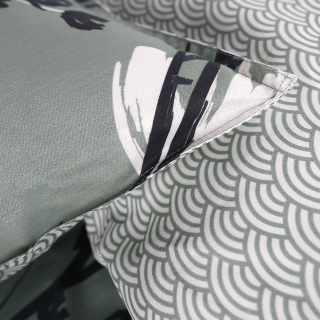 Lenjerie de pat din bumbc Meadow, reversibila, 220 x 240 cm