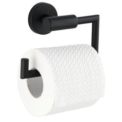 Suport pentru hârtie igienică BOSIO, WENKO, negru
