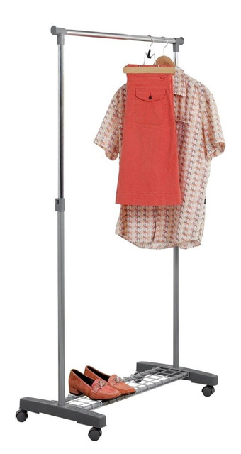 Suport pentru haine, 1 nivel - dulap pe roți, ZELLER