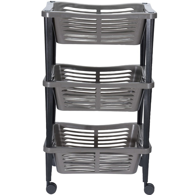 Carucior universal cu roti TROLLEY pentru baie, - 3 niveluri