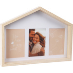 Rama foto in forma de casa, 37 x 40 x 27 cm