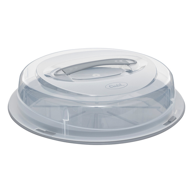 Cutie rotundă pentru tort reversibilă PP