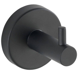 Suport pentru prosoape unic BOSIO, WENKO, negru