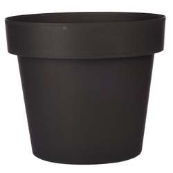 Ghiveci cu auto-udare, plastic, antracit