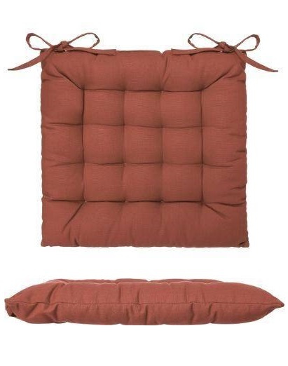 Perna scaun cu legare, 38 x 38 cm, bumbac reciclat