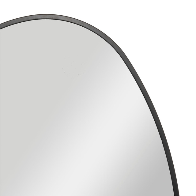 Oglinda retro in rama metalica Rosalia, 55 x 75 cm