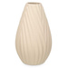 Vaza ceramica DIAGONAL STRIPE, bej