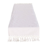 Traversa de masă din bumbac Linou, 140 x 40 cm