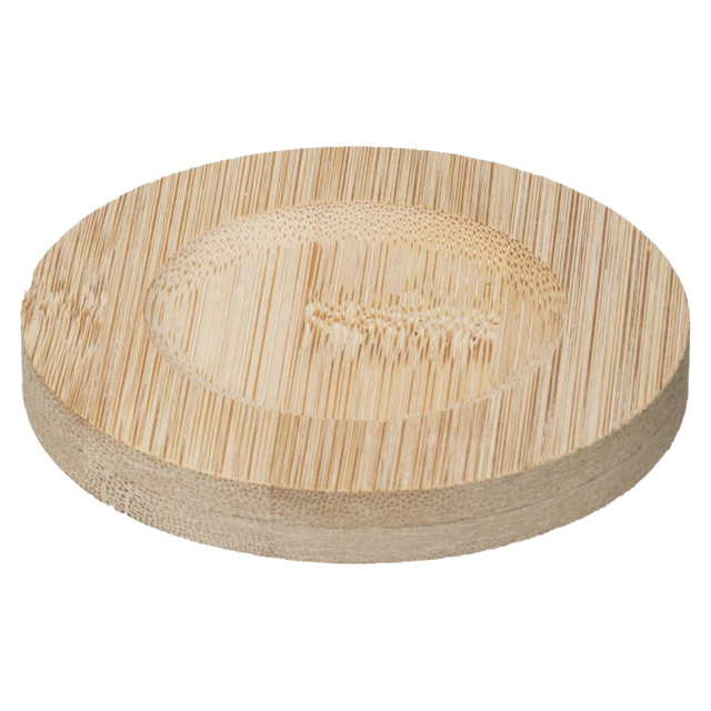 Pahare din ceramică cu suporturi de bambus, 4 buc, 130 ml