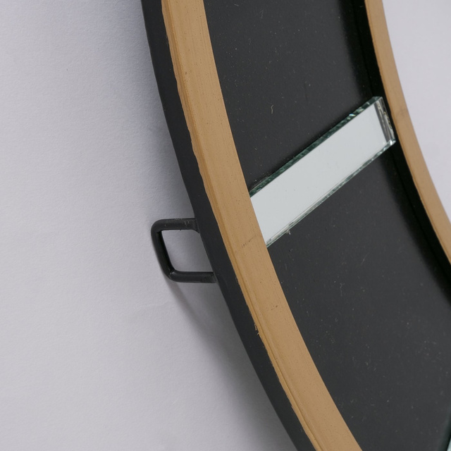 Ceas in stil loft Colorado, 60 cm, negru