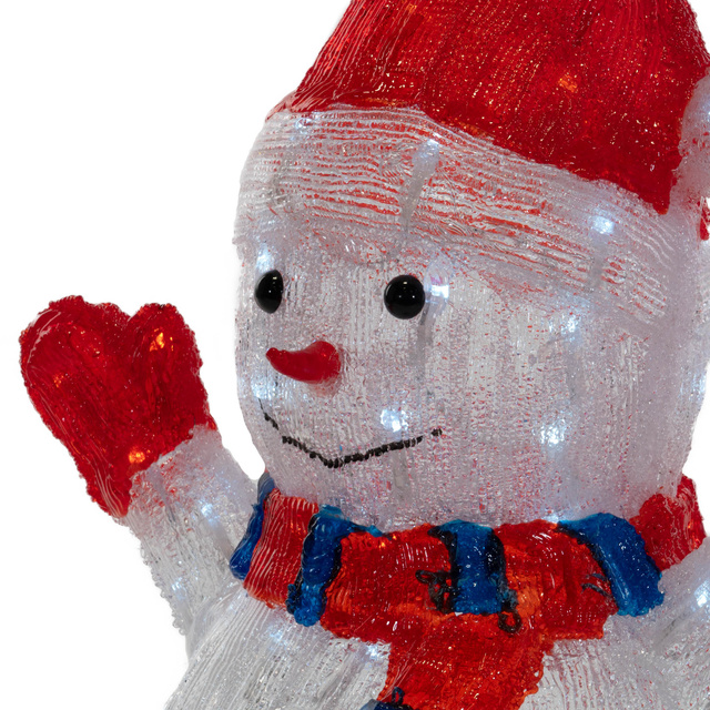 Decoratiune Craciun, LED Om de zapada, 48 cm