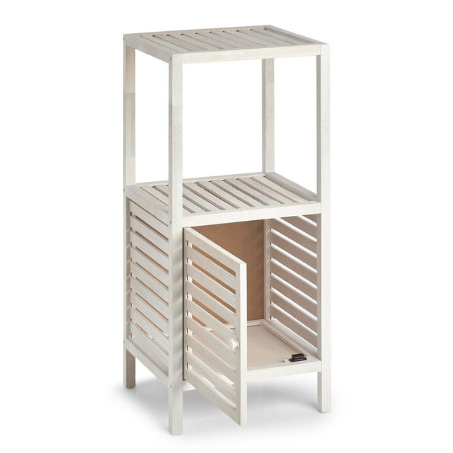 Raft baie din lemn cu dulap, 2 niveluri, ZELLER