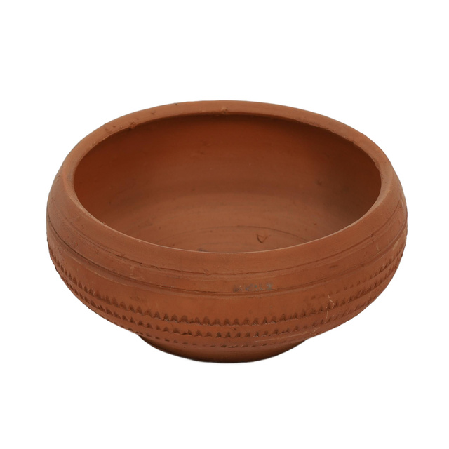 Ghiveci rotund de grădină, ceramică