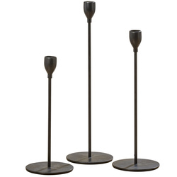 Sfeșnice metalice pentru lumânări de cină, MALTE