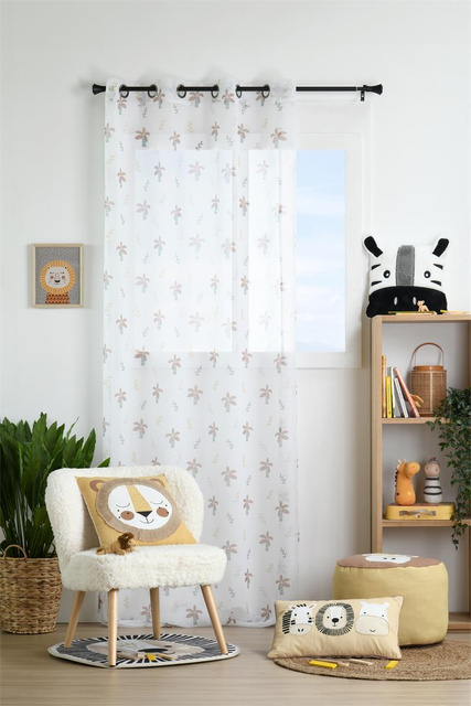 Puf pentru copii COQUIN zebra, Ø 40 cm