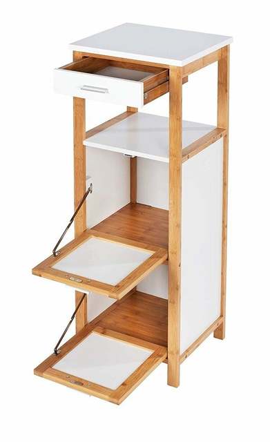 Bibliotecă pe două niveluri cu sertar FINJA, Wenko