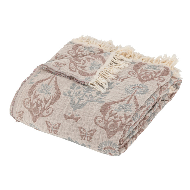 Cuvertură mare de muselină INUIT, 240 x 260 cm